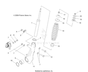 Suspension, Strut, Front - A07mh46aa/az (49atvstrutsp450) Schematic