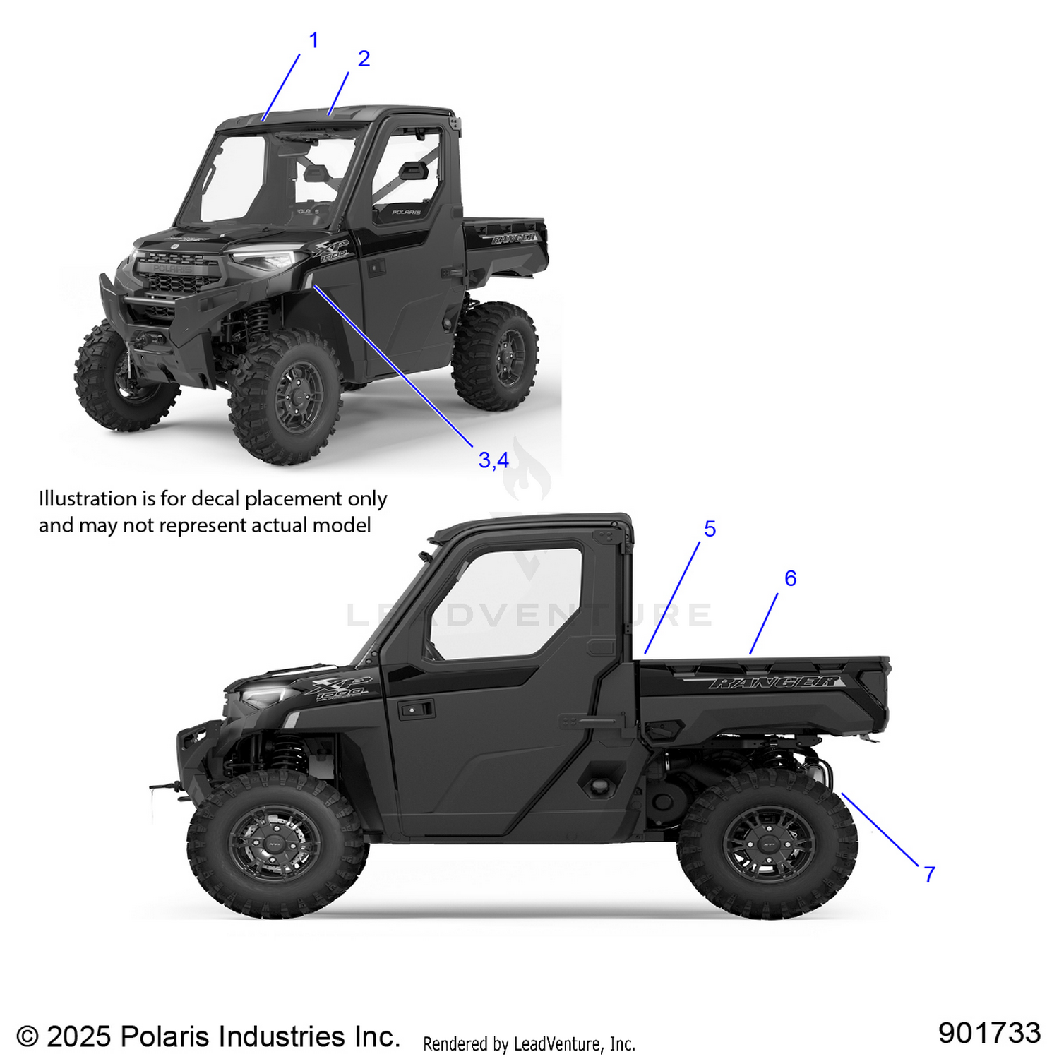 BODY, DECALS, GENERAL - R26RRY99A9/AF/AH/AB/AS/B9/BH/BB/BS (901733)