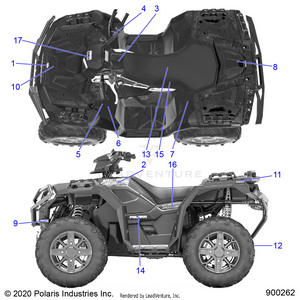 Body, Decals - A21sxz85an (900262) Schematic