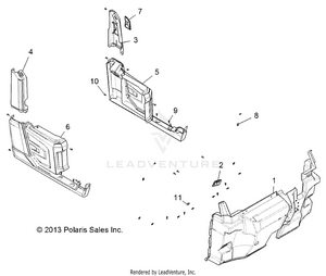Body, Front Floor And Fender - R141d9jda (49brutusfender13d) Schematic