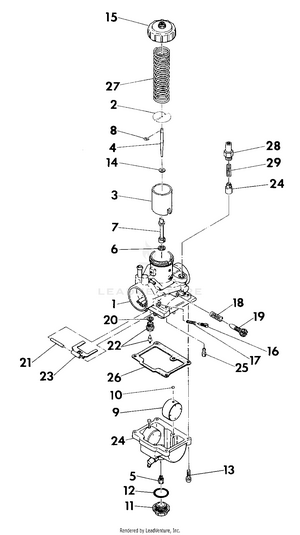 Carburetor Assembly (4918541854045a) Schematic