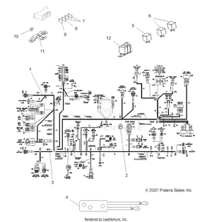Electrical, Harnesses - A08dn50af/as/aw/az (49atvharness08spx25) Schematic