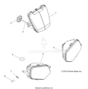 Electrical, Headlights - A14mb46th (49atvheadlight11sp500) Schematic