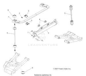Stabilizer Bar, Rear - R08vh76ad/ag (49rgrstabilizerrr08vista) Schematic