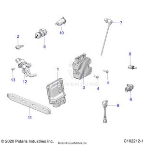 Electrical, Switches, Sensors, Ecu And Control Modules - A21sxn85a4 (c102212-1) Schematic