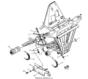 Front Drive Assembly 6x6 300 W948730 (4926792679b001) Schematic