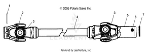 Shaft, Prop, Front - A07mh68ax/ay/az (4999200229920022b09) Schematic