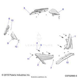Electrical, Headlights And Taillights - Z21rau92an/bn (c0702895-5) Schematic