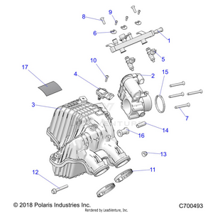 Engine, Air Intake Manifold - R19rse99n1 (c700493) Schematic
