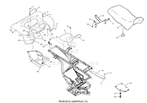 Rear Cab And Seat - A03ca32aa (4978627862a04) Schematic