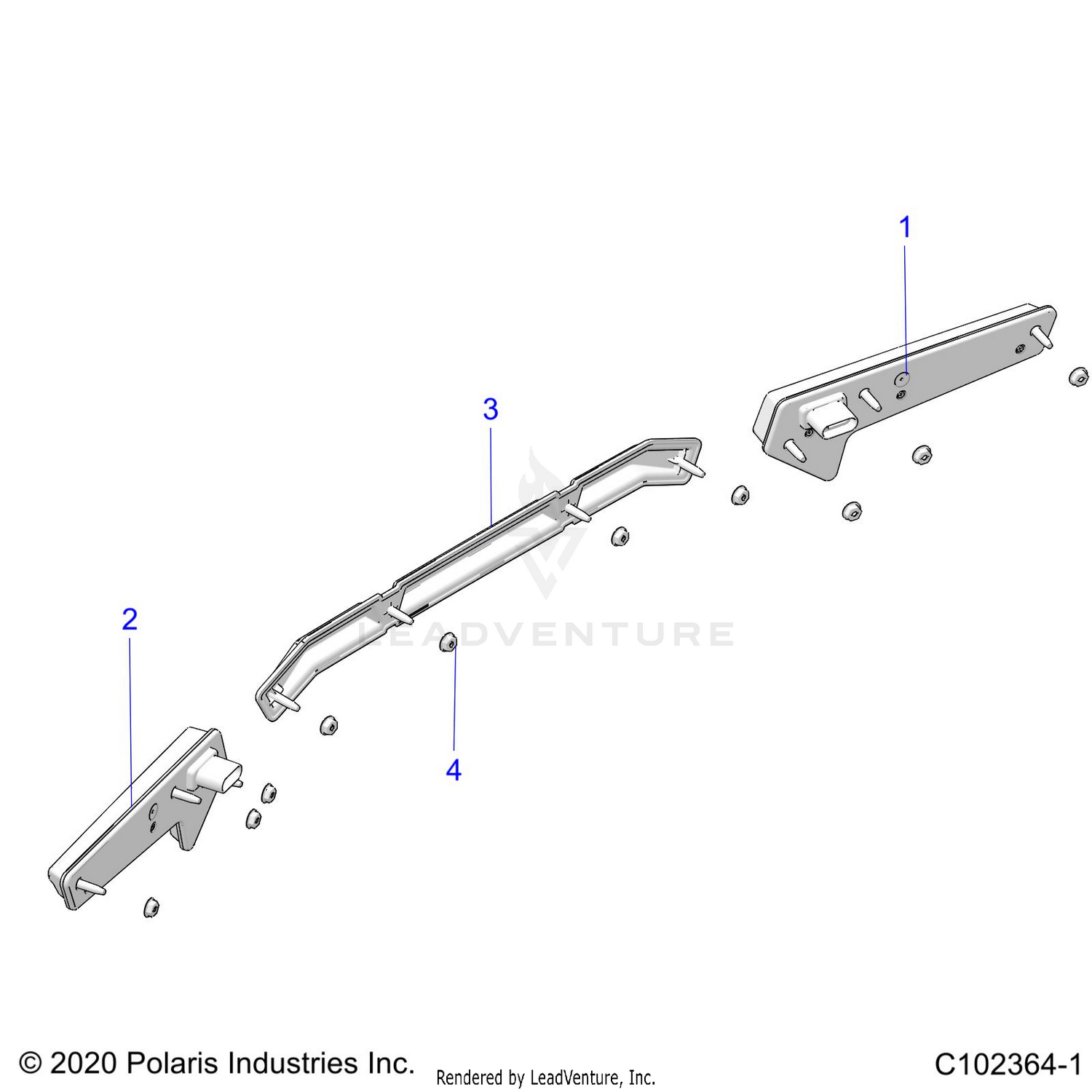 ELECTRICAL, TAILLIGHTS - A26SXZ85A9/AN/AZ (C102364-1)