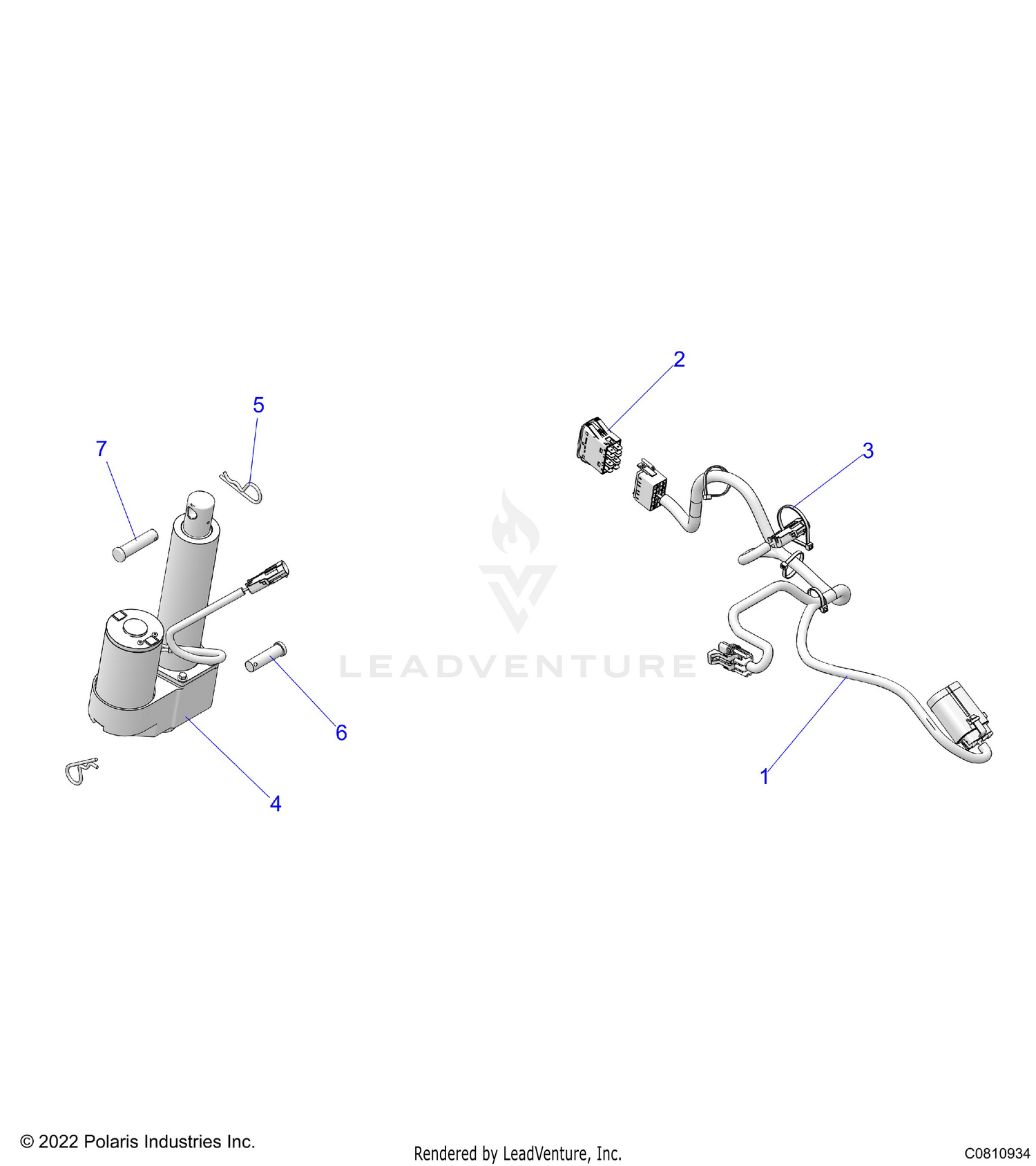 BODY, BOX LIFT - D24P2U99A4/B4/V99A4/W99A4/Y99A4 (C0810934)
