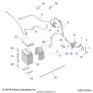 Electrical, Battery - A20sea50a1/a5/ca1/ca5 (c0211276-4) Schematic