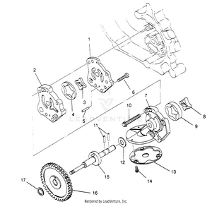 Oil Pump Magnum 2x4 W957544 (4926852685d002) Schematic