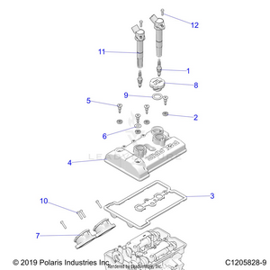 Engine, Throttle Body And Valve Cover - Z21rau92an/bn (c1205828-9) Schematic