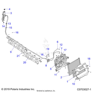Engine, Cooling, Radiator - Z21r4e92ag/as/bg/bs (c0703027-1) Schematic