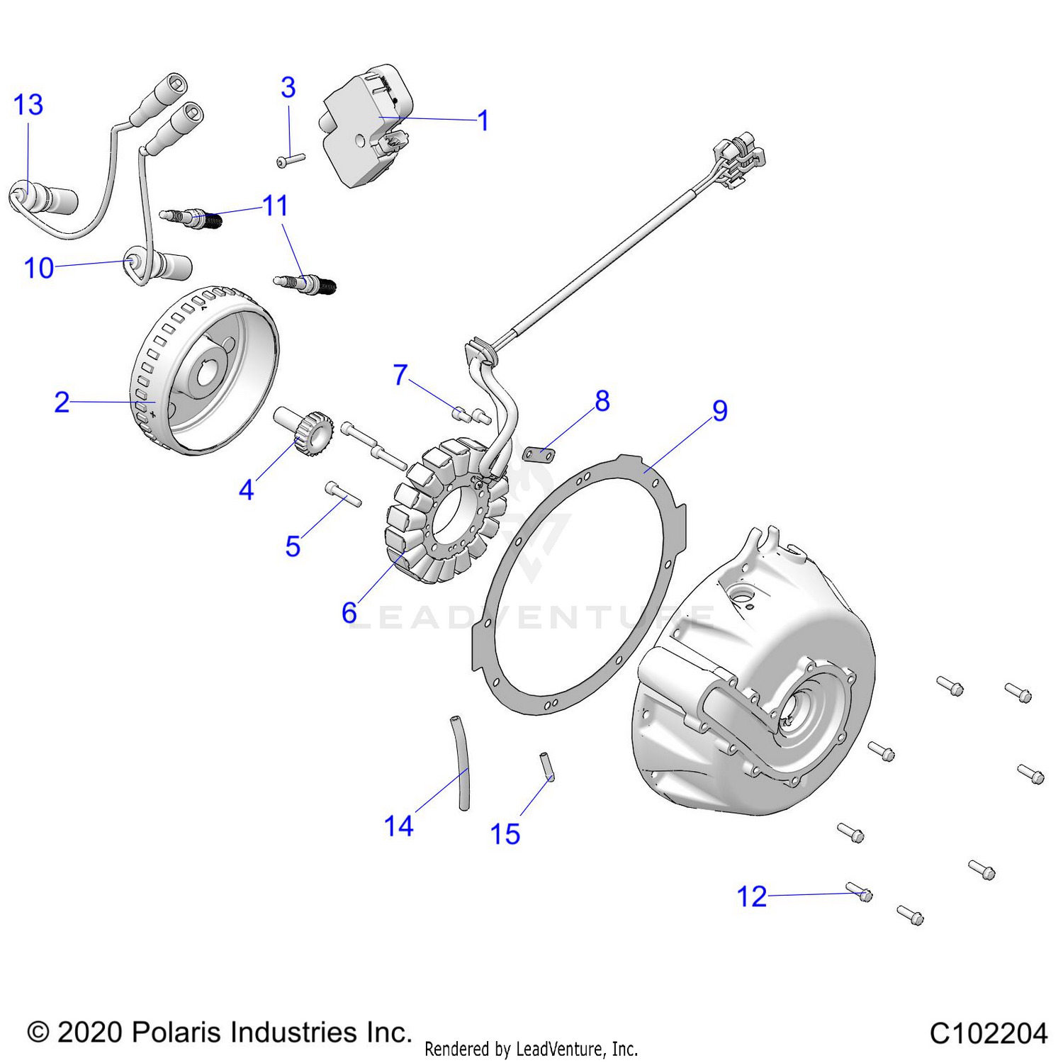 ELECTRICAL, IGNITION SYSTEM - A26SYY95AK (C102204)