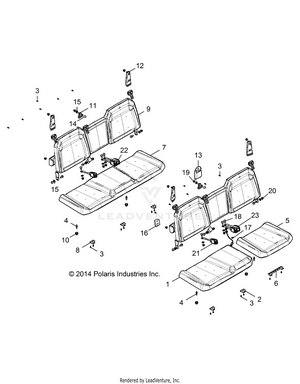 Body, Seat - R16rva57a1/b1/e57a9/b9 (49rgrseat15fscrw) Schematic