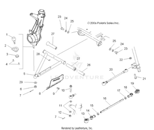 Suspension, Front - A07mh46aa/az  (49atvaarmsp450) Schematic