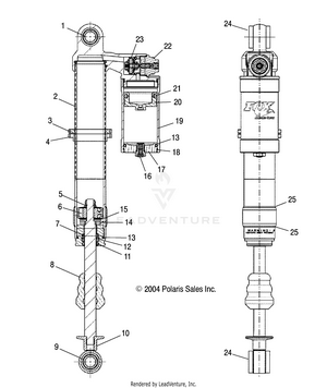 Front Shock - A05gj50ab/ac (4995119511c02) Schematic