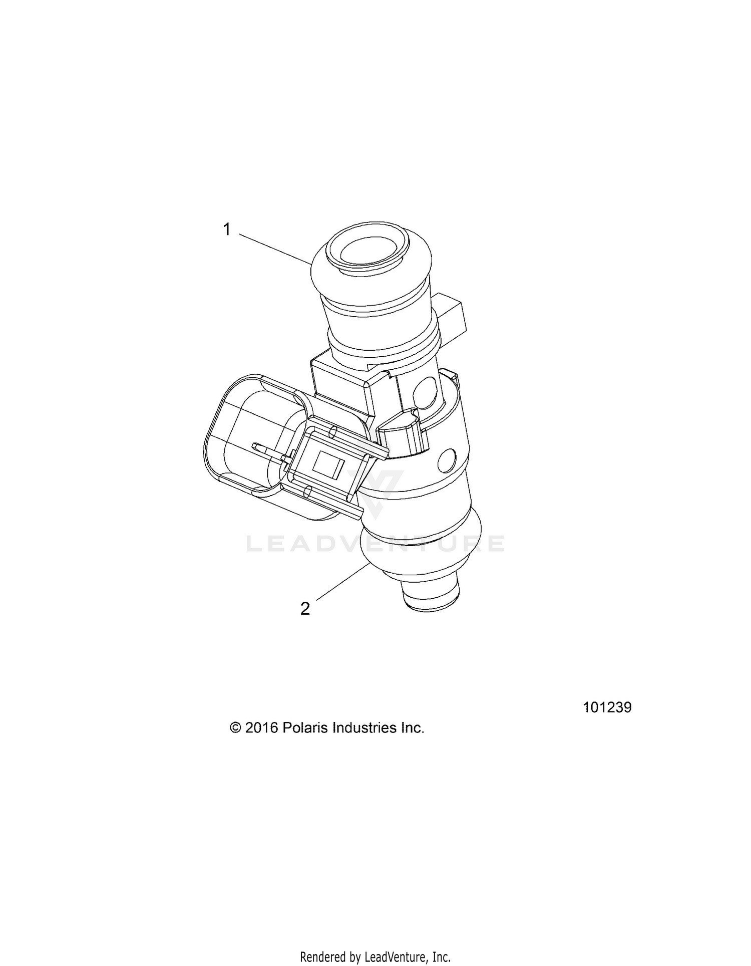 ENGINE, FUEL INJECTOR - D26M4A57B4/G57B4/U57B4/W57B4 (101239)