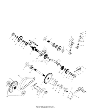 Gearcase (internal Components) - A00ch46ca (4954785478d001) Schematic