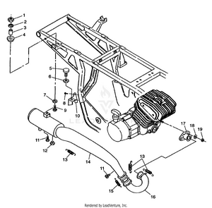 Exhaust System - W98ca28c (4945364536a013) Schematic