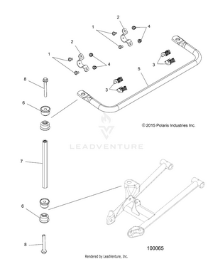 Suspension, Stabilizer Bar - A17sxa85a1/a7/sxe85ab/am/as/a9 (100065) Schematic