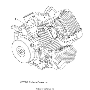 Engine, Short Block - A09lh27ax/az (49atvengine08sp300) Schematic