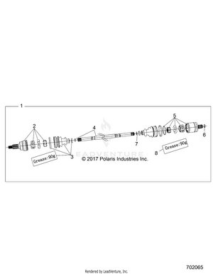 Drive Train, Half Shaft, Front - Z19vce99am (702065) Schematic