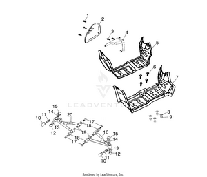 Swing Arm/footrest - A03ka09ca/cb (4983138313b03) Schematic