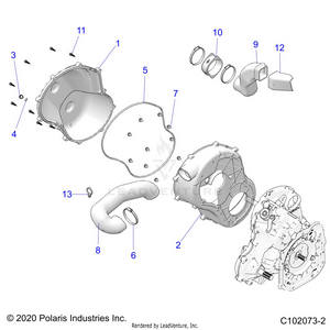 Body, Clutch Cover - A22sva85a3 (c102073-2) Schematic