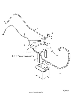Electrical, Battery - R19rhe99nd (701466) Schematic