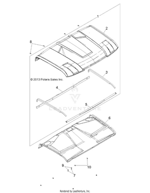 Body, Roof - R142d9jda (49brutusroof13) Schematic