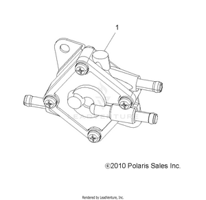 Engine, Fuel Pump - A12ea32aa (49atvfuelpump11sp500) Schematic