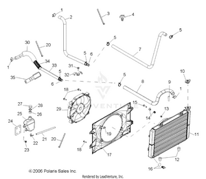 Engine, Cooling System - R08rh68 All Options (49rgrcool077006x6) Schematic