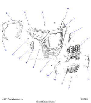 Body, Front Bumper - Z24ase87a5 (c0704747-6) Schematic