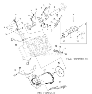Engine, Valves And Camshaft - A09lh46aq/ax/az (49atvvalve08sp400) Schematic