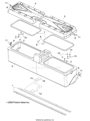 Body, Storage Box, Rear - R16raa76aa/aj (49rgrstorage106x6) Schematic