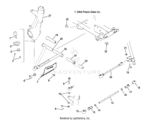 A-arm/strut Mounting - A05jd32aa (4995169516b10) Schematic
