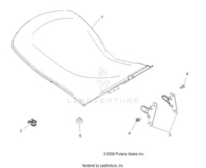 Body, Seat - A10zx85ak/al/as/at/ax (49atvseat10spxp550) Schematic