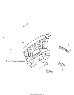 Body, Rear Bumper - Z16vde99fm/nm (49rgrbumperrr14rzr1000) Schematic