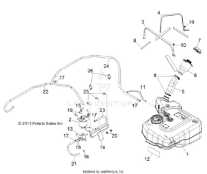 Body, Fuel Tank - R141d9jda/2d9jda (49brutusfuel13) Schematic