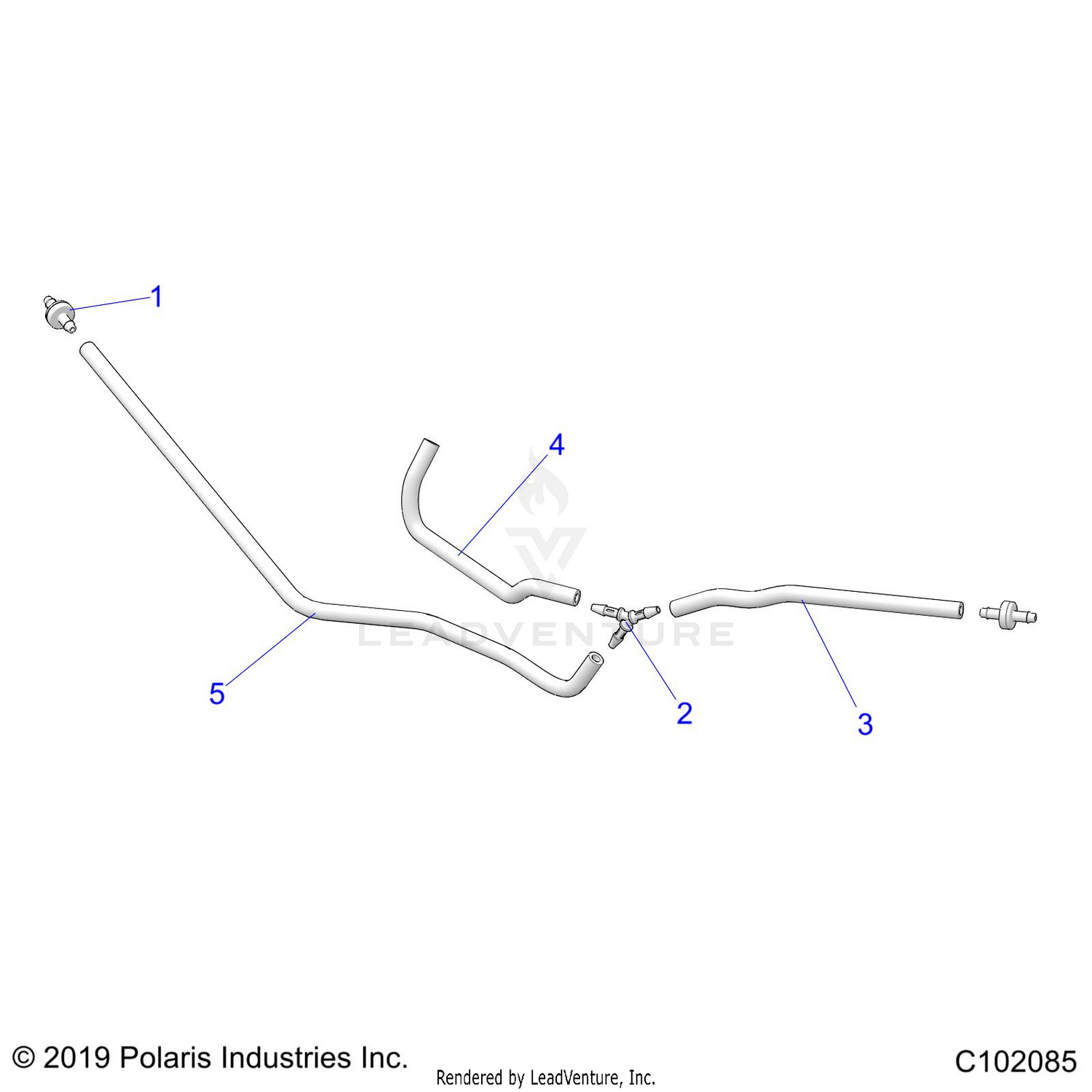 FUEL SYSTEM, FUEL TANK VENTING - A26SLE95PJ (C102085)