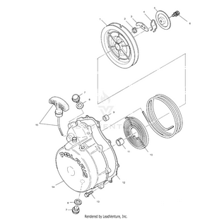 Recoil Starter - A02ca32aa/ab (4969816981c12) Schematic
