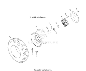 Wheel, Front - A07mh46aa/az (4999200059920005b12) Schematic