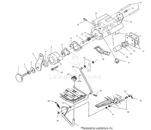Rear Brake/foot Pedal Assembly - W937527 (4924022402b014) Schematic