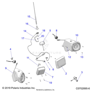 Electrical, Option, Audio - Z21rau92an/bn (c0702895-6) Schematic