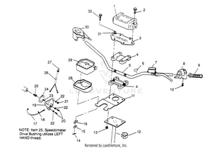 Steering - Handlebar Magnum 2x4 W957544 (4926852685b005) Schematic