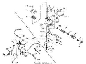 Controls - Master Cylinder/brake Line Magnum 6x6 W968744 And Magnum 6x6 Swe (4936073607b014) Schematic